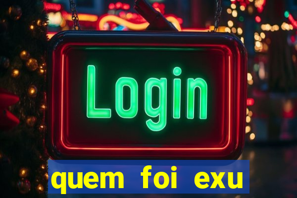 quem foi exu caveira em vida